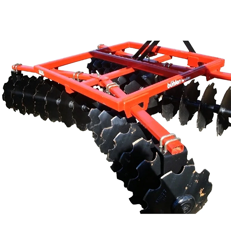 Adjustable-Width Disc Harrow for Vineyards